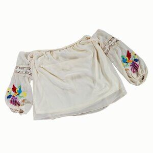 Vava by Joy Han Embroidered Top size Medium